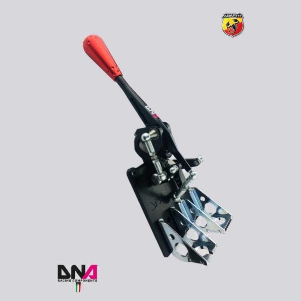 Kit de tourelle short shifter réglable DNA Racing PC1571 noir anodisé Abarth 500 – Image 5