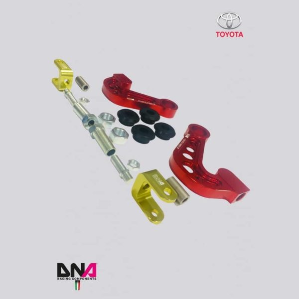 Kit bras de suspension supérieurs réglable DNA Racing PC1599 Toyota Yaris GR – Image 2