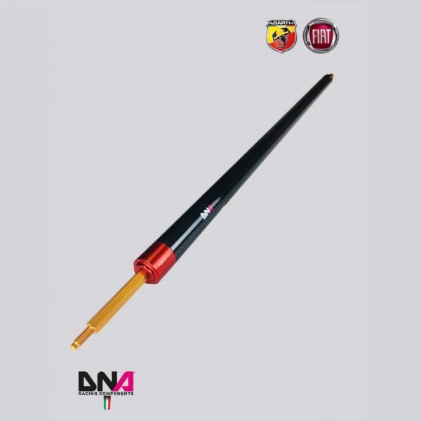 Barre anti rapprochement arrière carbone DNA Racing PC1690 pour Abarth 500