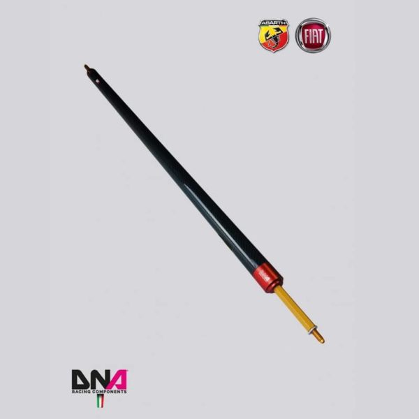 Barre anti rapprochement arrière carbone DNA Racing PC1690 pour Abarth 500 – Image 2
