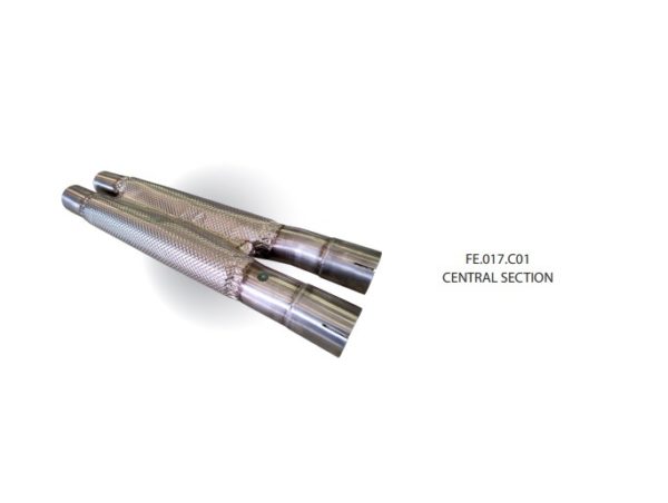 Intermédiaire inox TFL Italy FE.017.C01 pour Ferrari California T