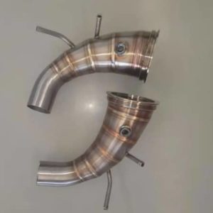 Downpipe inconel TFL Italy PO.006.C02 pour Porsche 991/992 Turbo/Turbo S