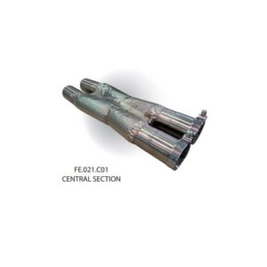 Intermédiaire inox TFL Italy FE.021.C01 pour Ferrari 812 Superfast/GTS