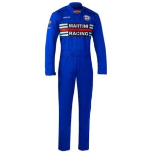 Réplique fidèle de l'emblématique combinaison de mécanicien Sparco - Martini Racing 002020MR