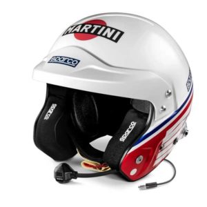 Casque Jet Sparco AIR PRO RJ-5I Martini Racing 003369MR Jet LOGO Design