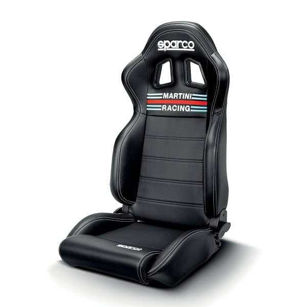 Siège semi baquet Sparco sedile R100 Martini Racing 009014MRNR