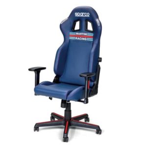 Chaise de bureau Sparco Martini Racing 00998SPMR
