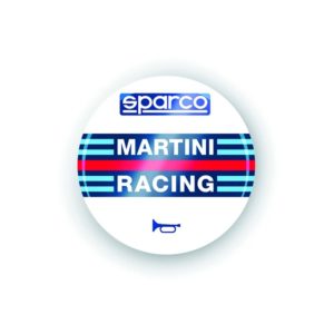 Adhésif, stikers pour centre de volant Sparco Martini Racing 0159MR