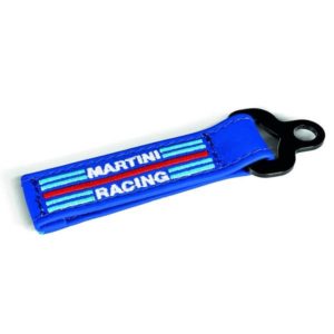 Porte-clés en cuir Sparco Martini Racing 099070MRAZ