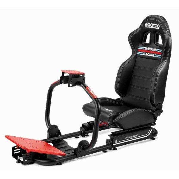 Châssis sim-racing Evolve Start R100 Sparco Martini Racing G03100 + 009014MRNR