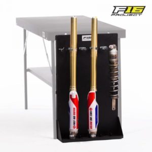 Support de fourche et support d'amortisseur en aluminium F16 Project F16-009