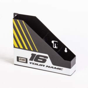 Sticker personnalisation pour support de serre-câbles en aluminium F16 Project PERS-PORTF