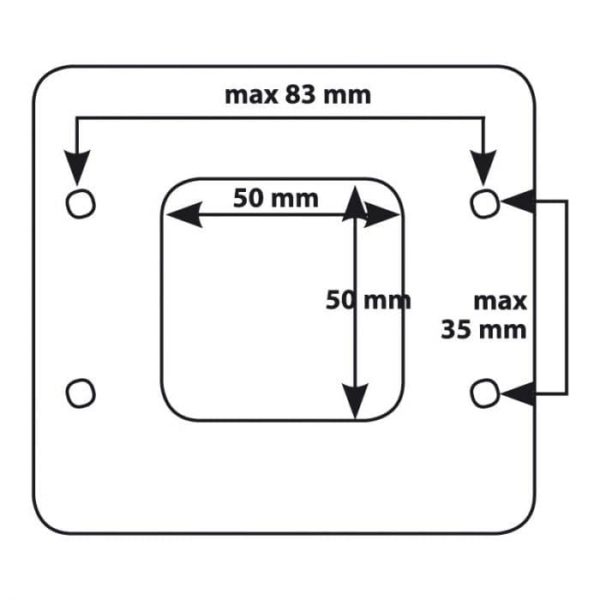 Adaptateur de débitmètre pour système d'injection Bosch 76 mm sur admission d'air directe | Auto-Style DK TY76 – Image 2