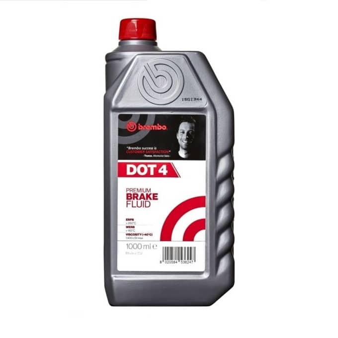 Liquide de frein Brembo DOT 4 - premium brake fluid