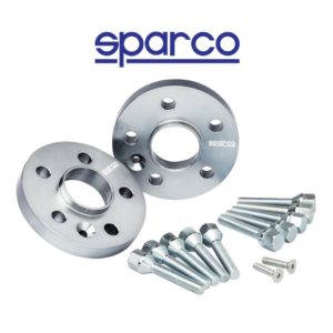 Paire d'entretoises Sparco avec vis 20mm Suzuki Swift IV Sport 1600cc version 16v 5x114.3