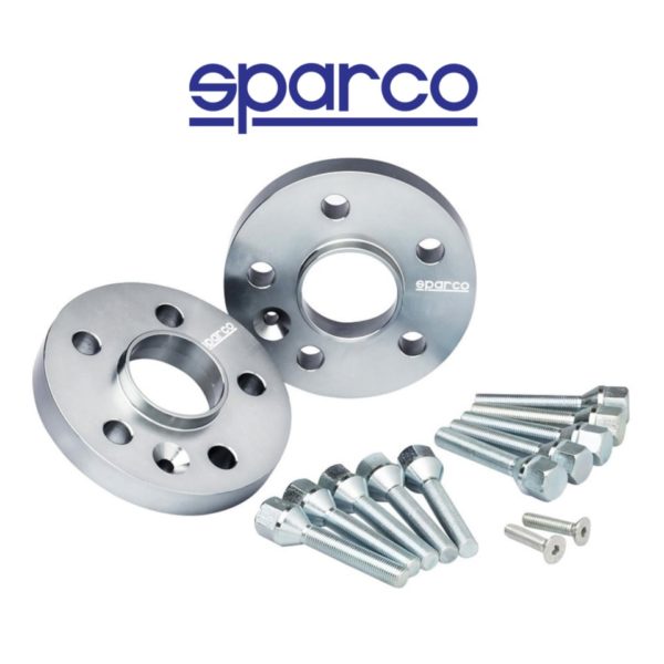 Paire d'entretoises Sparco avec vis 20mm Suzuki Swift IV Sport 1600cc version 16v 5x114.3
