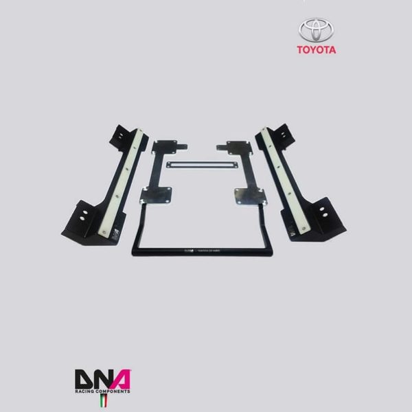 Kit d'abaissement de siège DNA Racing PC1789 avec guides réglables pour Toyota Yaris GR – Image 2