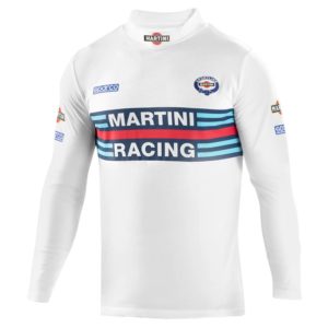 T-shirt manche longue Sparco réplica Martini Racing 002206MRBI