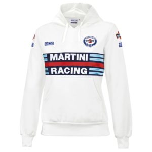 Sweat à capuche femme Sparco Martini Racing 01397MR