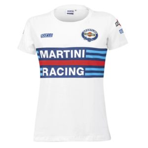 T-shirt femme Sparco réplica Martini Racing 01398MRBI