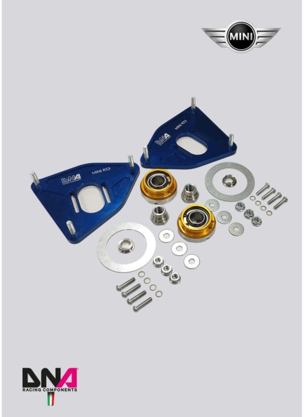 Kit de tete de suspension avant sur uniball DNA Racing PC1866 pour Mini R50-R52-R53 amortisseurs Ohlins – Image 3