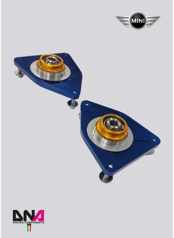 Kit de tete de suspension avant sur uniball DNA Racing PC1866 pour Mini R50-R52-R53 amortisseurs Ohlins – Image 2
