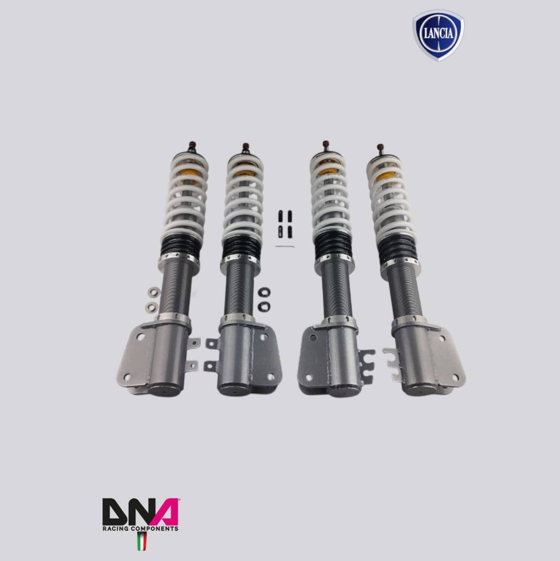 Kit d'amortisseurs DNA Racing PC2269 réglable pour Lancia Delta HF Integrale EVO 1 & 2