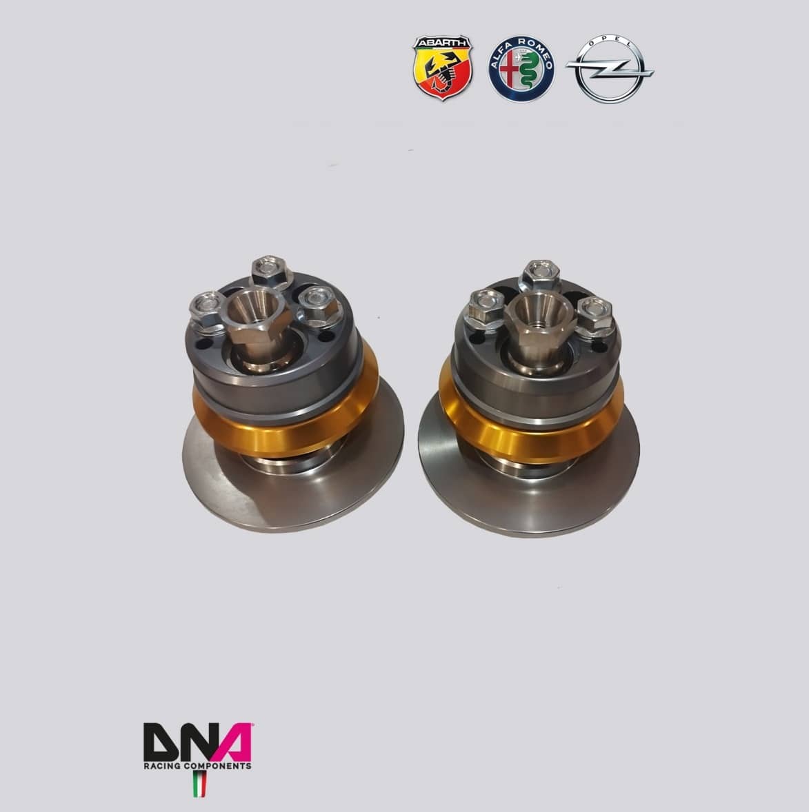 Kit Top Mount tête d'amortisseurs réglable WRS DNA Racing PC2186 pour Abarth Grande Punto, Alfa Romeo MiTo, Opel Corsa D, E & Adam